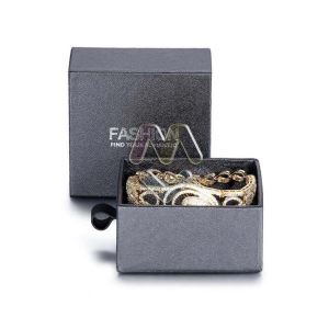 Rigalu di rigalu di Braccilet Scatula Metal Paper Slide Gioielli Pacchettu Scatula