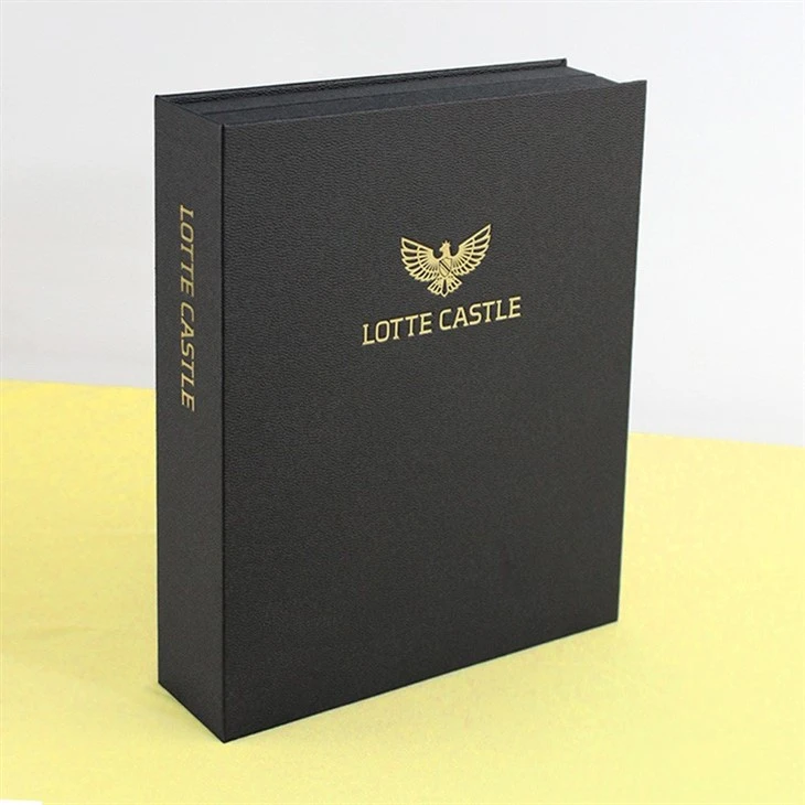 Luxury Textured Flap Box With Insert
